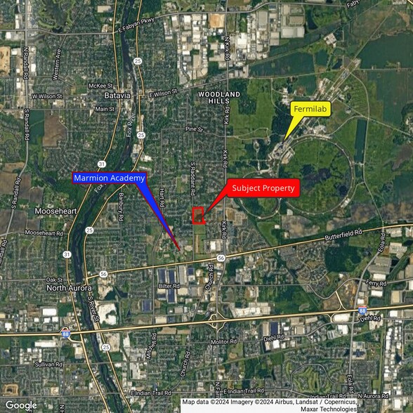 3S201 S Raddant Rd, Batavia, IL 60510 25+/ Acres Development