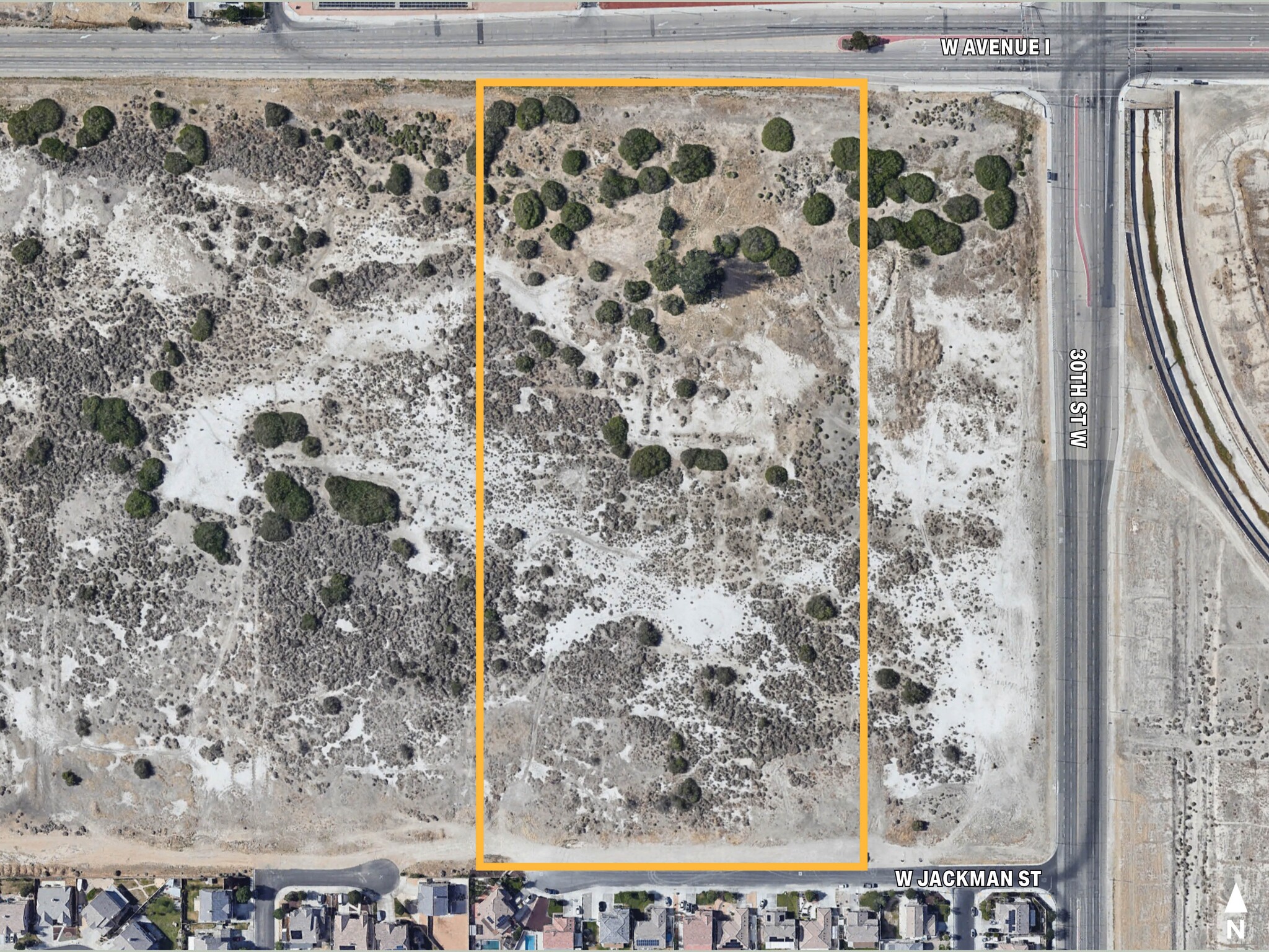 W 30th St, Lancaster, CA for sale Aerial- Image 1 of 1