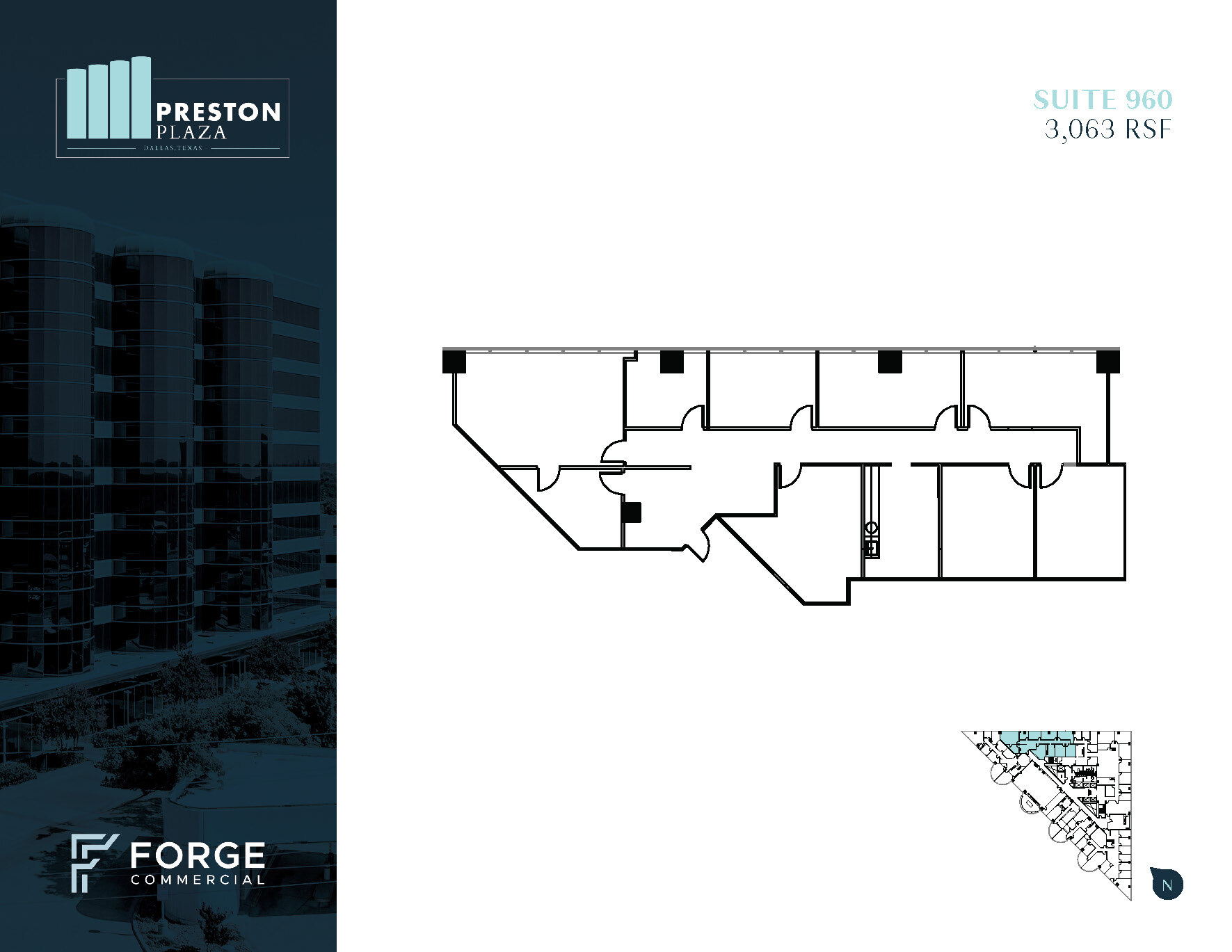 17950 Preston Rd, Dallas, TX for lease Floor Plan- Image 1 of 1