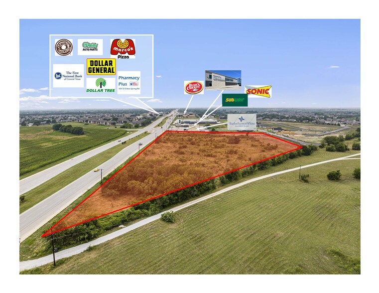 China Spring Hwy, Waco, TX for sale - Aerial - Image 2 of 2