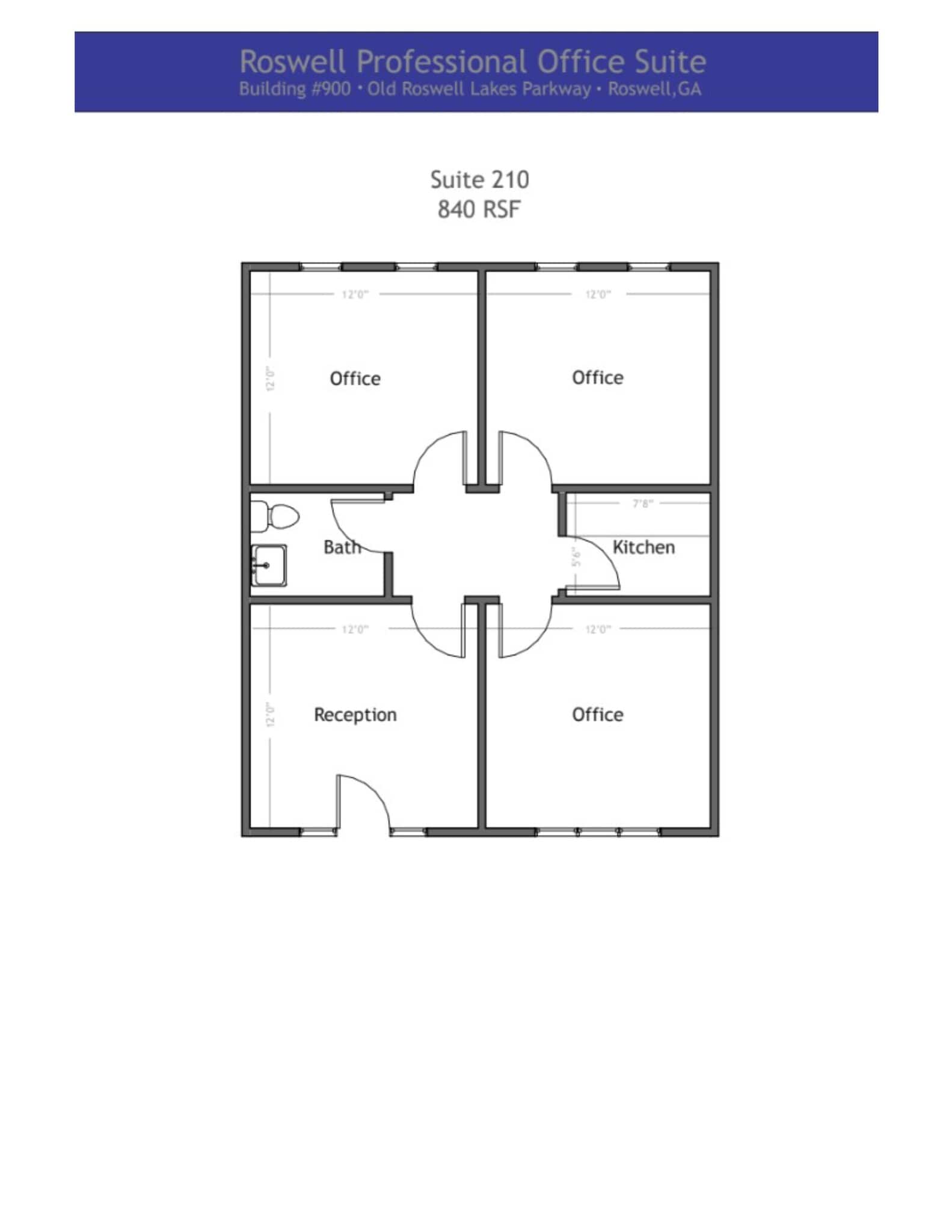 700 Old Roswell Lakes Pky, Roswell, GA for lease Site Plan- Image 1 of 1
