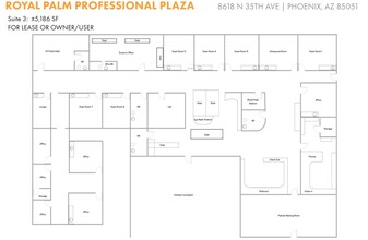 8618 N 35th Ave, Phoenix, AZ for lease Floor Plan- Image 1 of 1