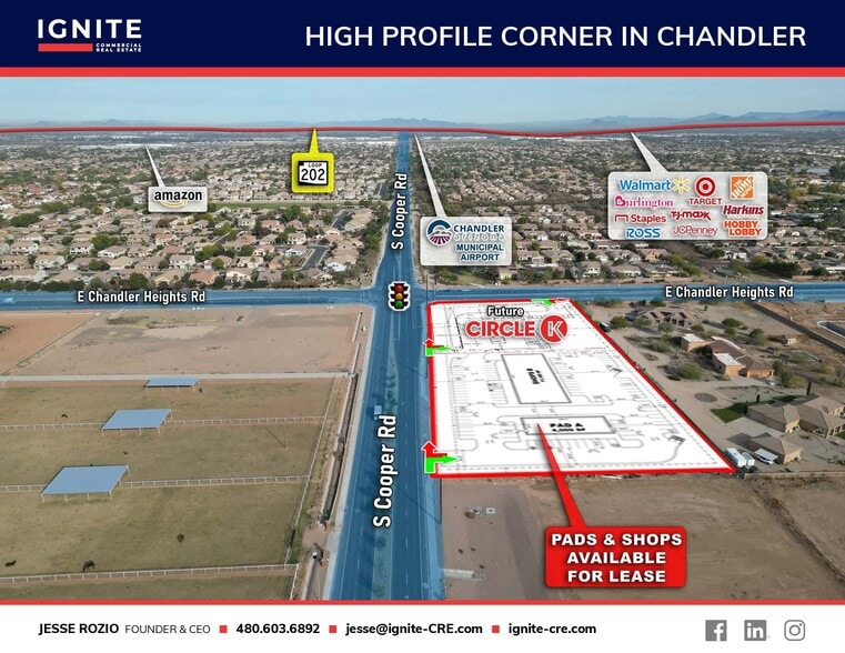 S Cooper Rd & Chandler Heights Rd, Chandler, AZ for lease - Building Photo - Image 3 of 7