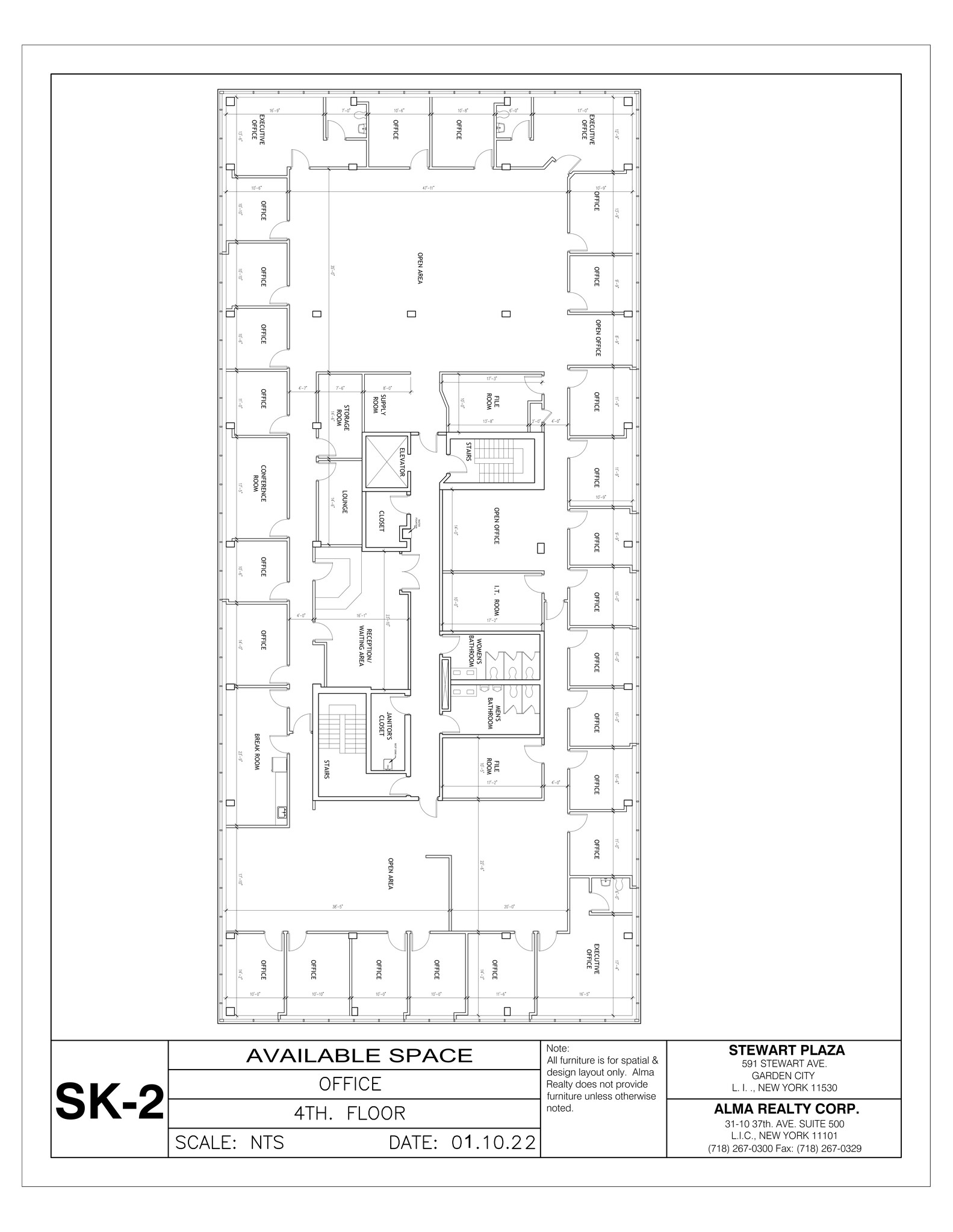 591 Stewart Ave, Garden City, NY for lease Site Plan- Image 1 of 2