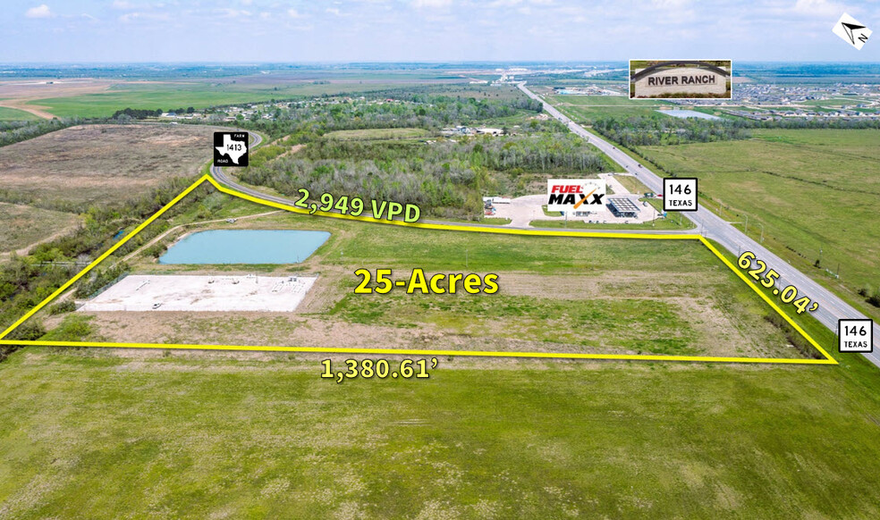 SWC 146 Fm 1413, Dayton, TX for sale - Building Photo - Image 1 of 6