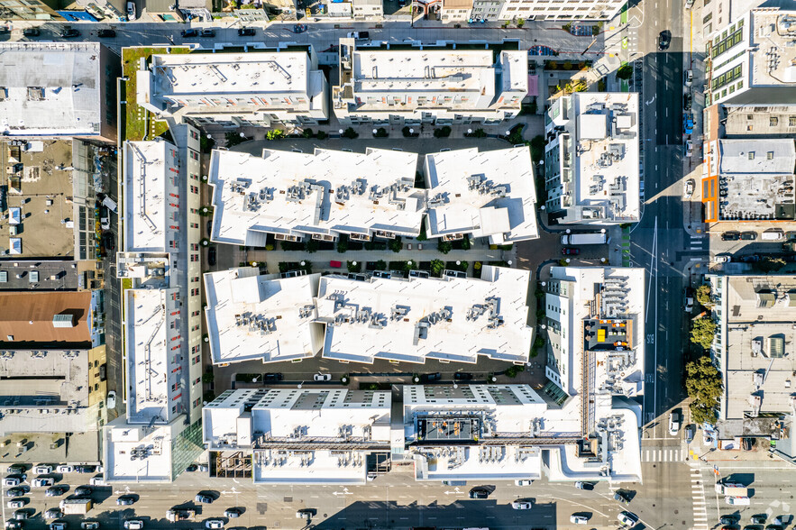 1222 Harrison St, San Francisco, CA for lease - Aerial - Image 3 of 6