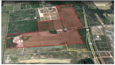 Schiel Rd & Bauer Rd, Cypress, TX - aerial  map view - Image1