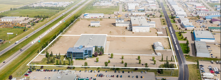 7550 Edgar Industrial Dr, Red Deer, AB - aerial  map view - Image1