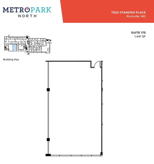 7529 Standish Pl, Rockville, MD for lease Floor Plan- Image 1 of 1