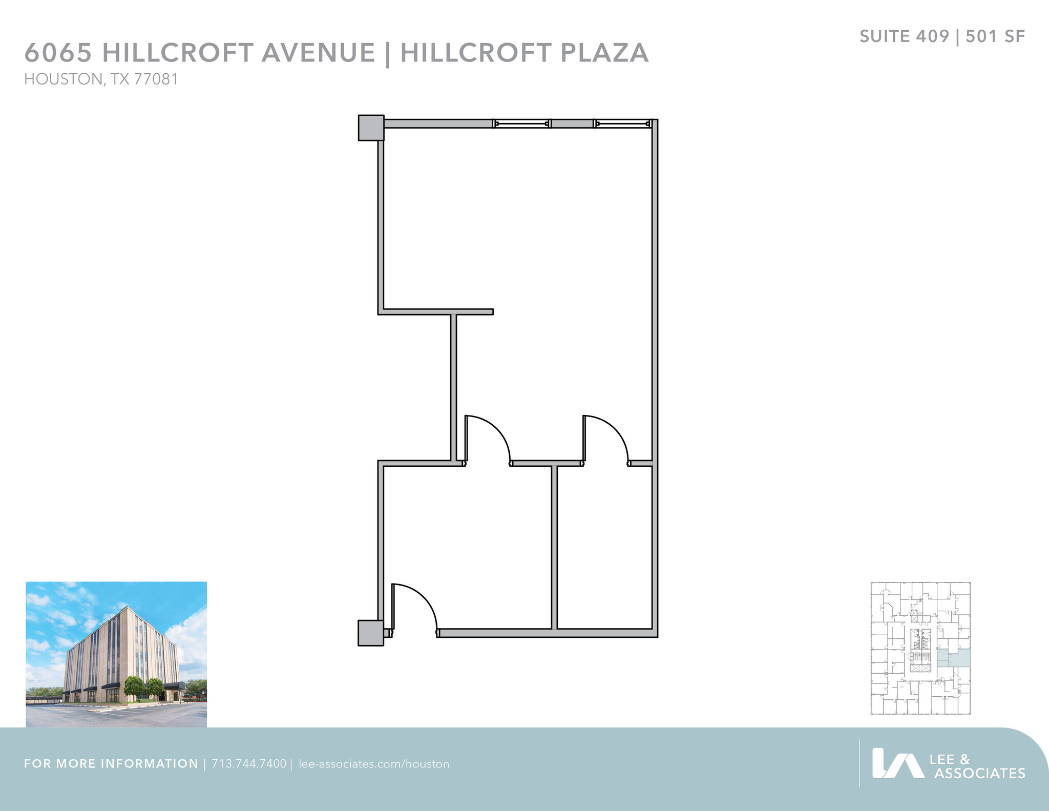 6065 Hillcroft Ave, Houston, TX for lease Floor Plan- Image 1 of 1