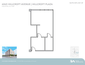 6065 Hillcroft Ave, Houston, TX for lease Floor Plan- Image 1 of 1