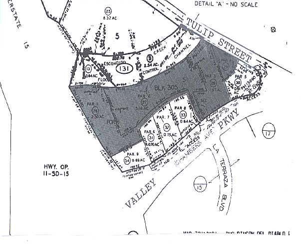 970-1138 W Valley Pky, Escondido, CA for lease - Plat Map - Image 2 of 13