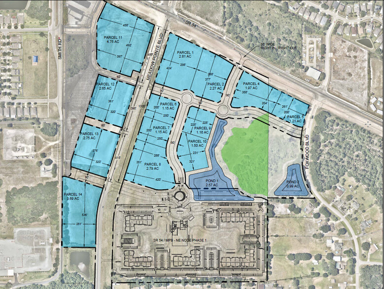 State Road 54, Wesley Chapel, FL for sale - Site Plan - Image 2 of 2