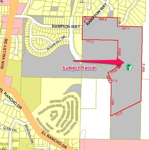 000 Rampion Way, Sun Valley, NV for sale Plat Map- Image 1 of 1