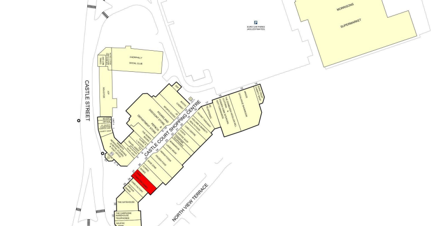 Castle Ct, Caerphilly for lease Goad Map- Image 1 of 1