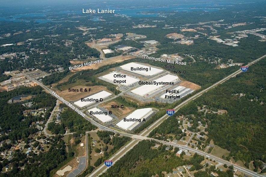 4305 Hamilton Mill Rd, Buford, GA for lease - Aerial - Image 2 of 7