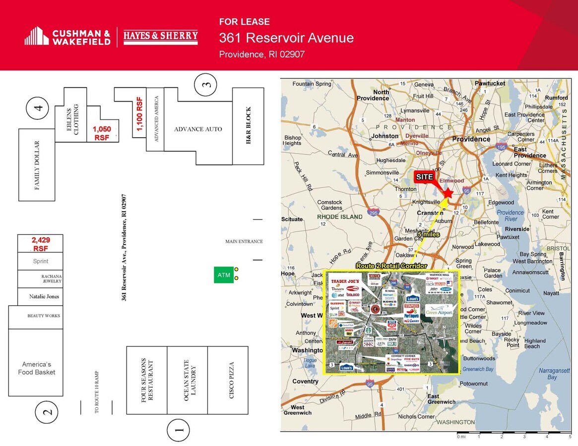355361 Reservoir Ave, Providence, RI 02907 Reservoir Plaza