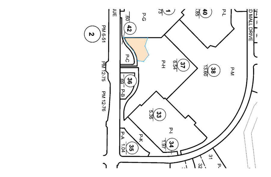 1675 W Lacey Blvd, Hanford, CA for sale - Plat Map - Image 2 of 4