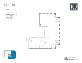 160 W Santa Clara St, San Jose, CA for lease Floor Plan- Image 1 of 1