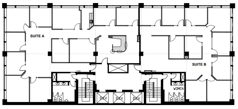 640 8th Ave SW, Calgary, AB for lease Floor Plan- Image 1 of 1