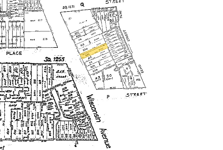 1519 Wisconsin Ave NW, Washington, DC for sale Plat Map- Image 1 of 1