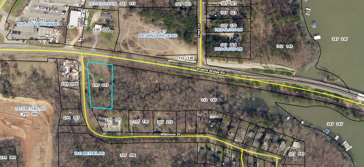 7715 Wilkinson Dr, Gainesville, GA for sale Aerial- Image 1 of 1