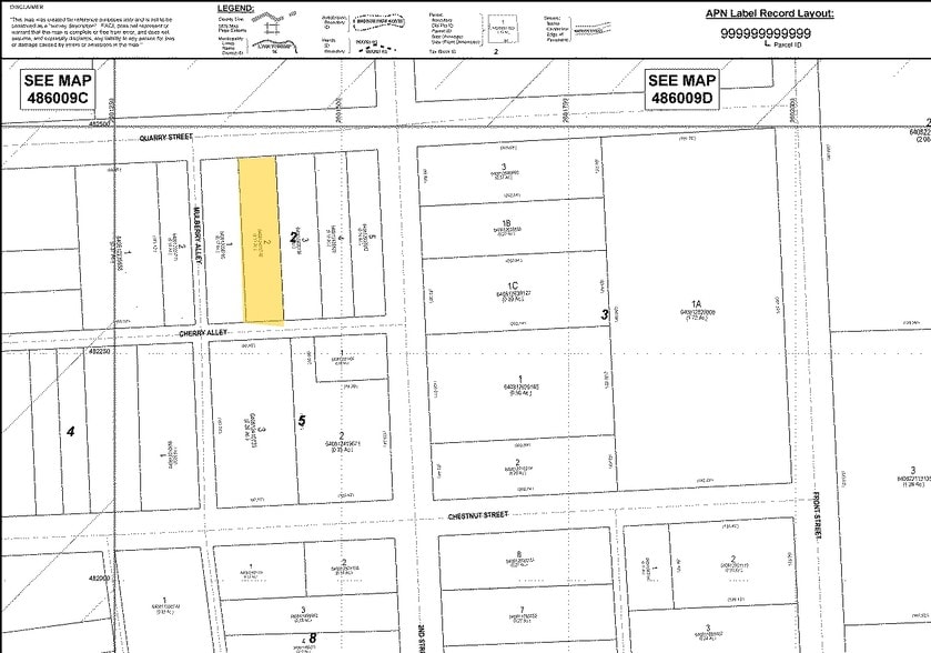 212 Quarry St, Whitehall, PA for sale - Plat Map - Image 3 of 6