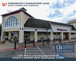 WALGREENS - NORTH CONWAY, NH - NNN Property