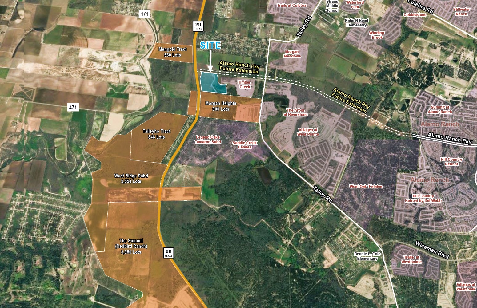 Hwy 211 & Alamo Ranch Pkwy, San Antonio, TX for sale Building Photo- Image 1 of 4