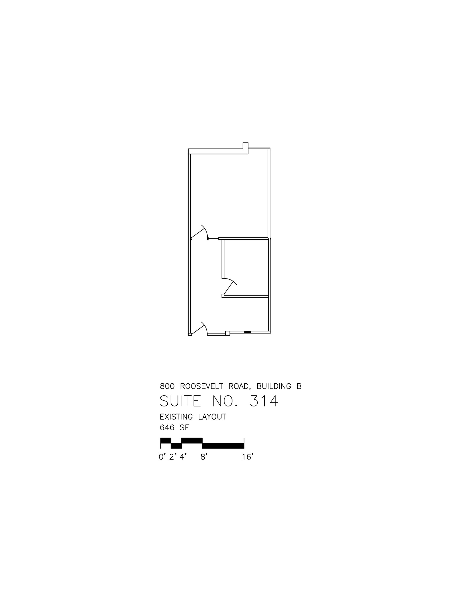 800 Roosevelt Rd, Glen Ellyn, IL for lease Site Plan- Image 1 of 2