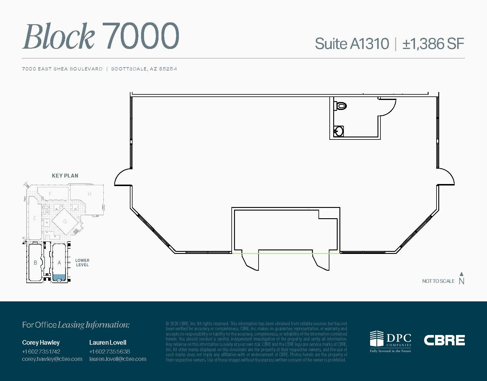 7000 E Shea Blvd, Scottsdale, AZ for lease Floor Plan- Image 1 of 1
