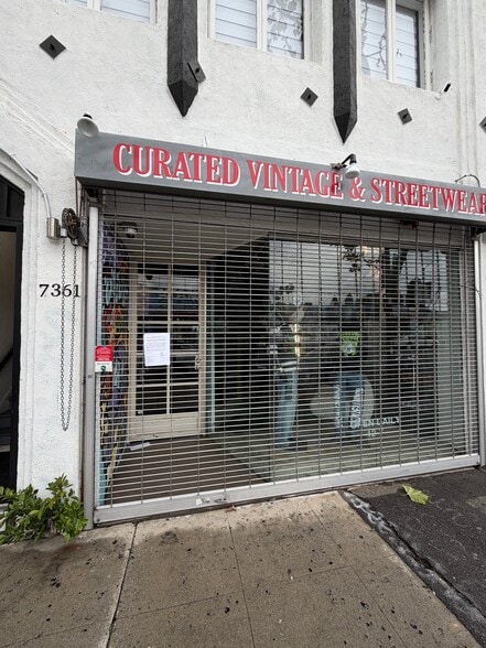 7361 Melrose Ave, Los Angeles, CA for lease - Building Photo - Image 2 of 9