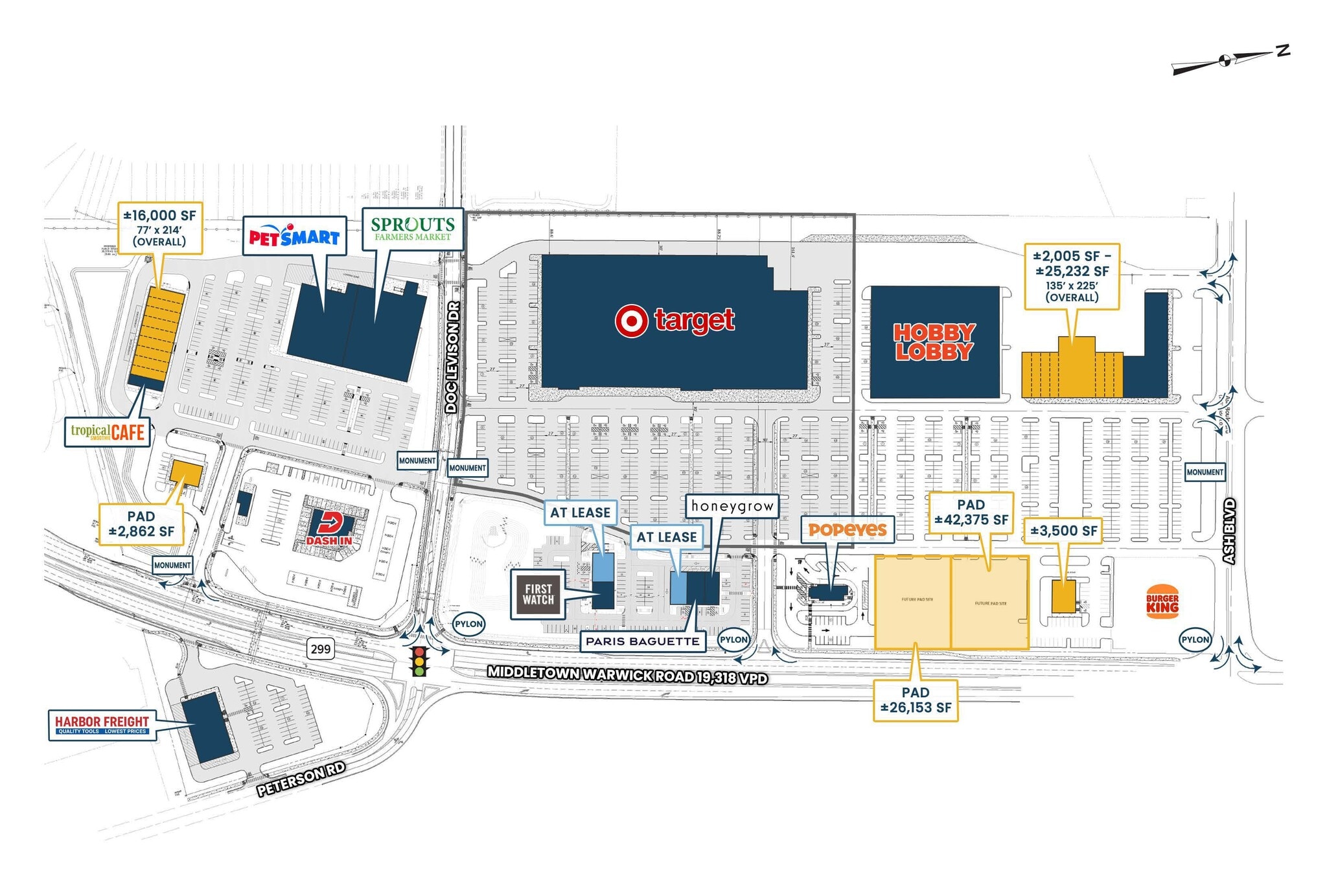 Route 301, Middletown, DE for lease Site Plan- Image 1 of 1