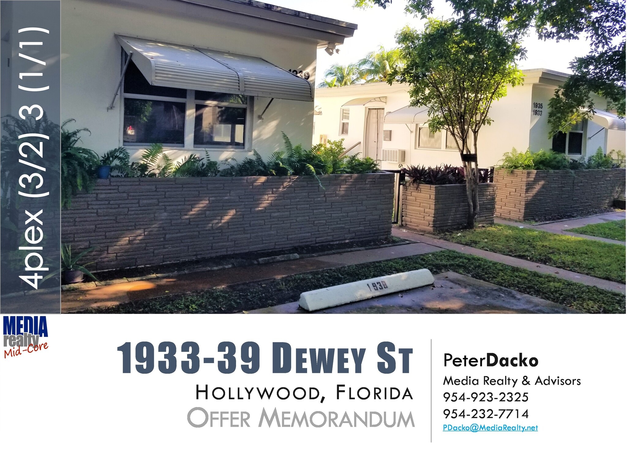 1933 Dewey St, Hollywood, FL for sale Primary Photo- Image 1 of 20