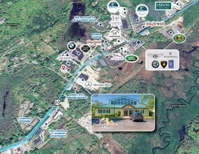 150 Boston Post Rd, Sudbury, MA - AERIAL  map view