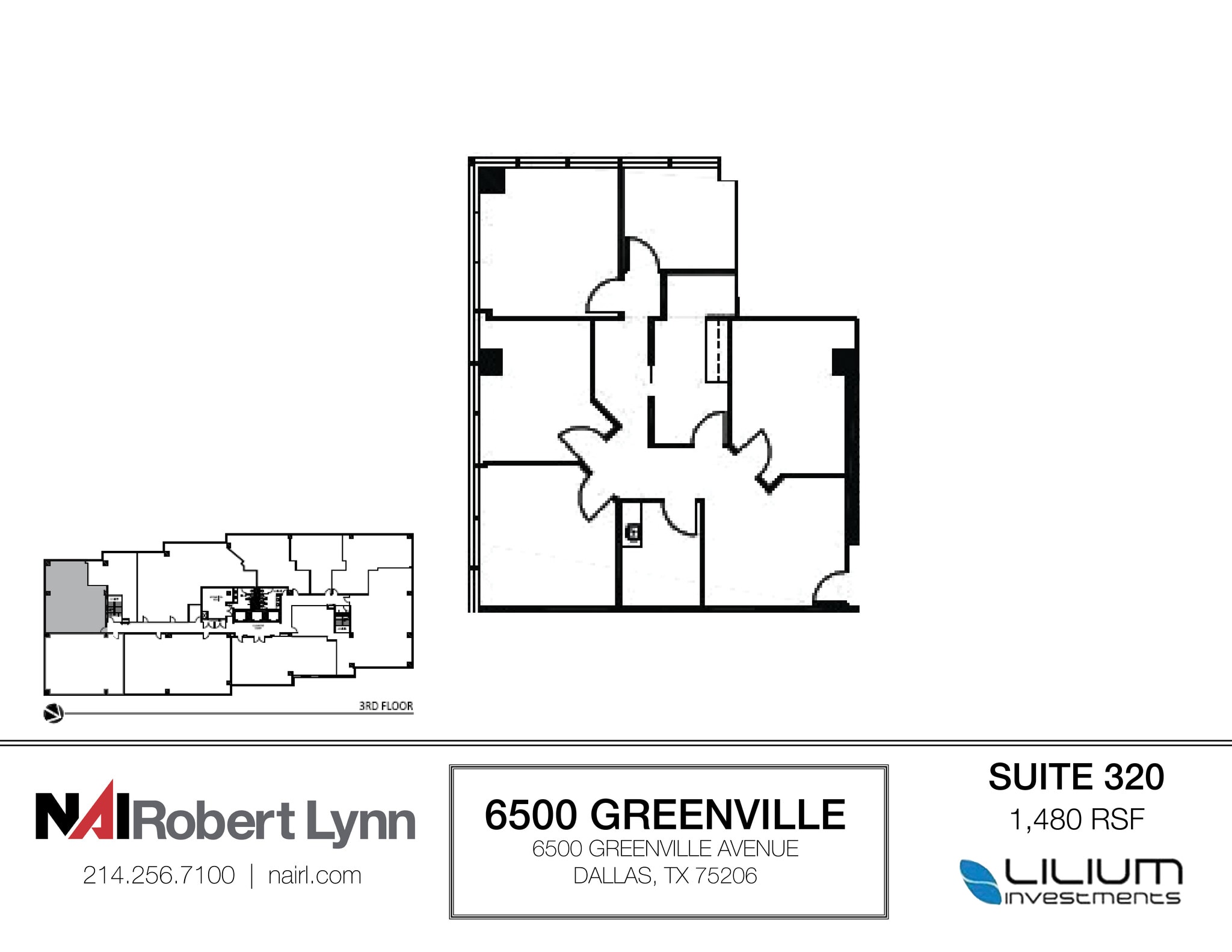 6500 Greenville Ave, Dallas, TX for lease Floor Plan- Image 1 of 2