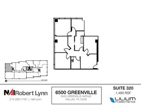 6500 Greenville Ave, Dallas, TX for lease Floor Plan- Image 1 of 2