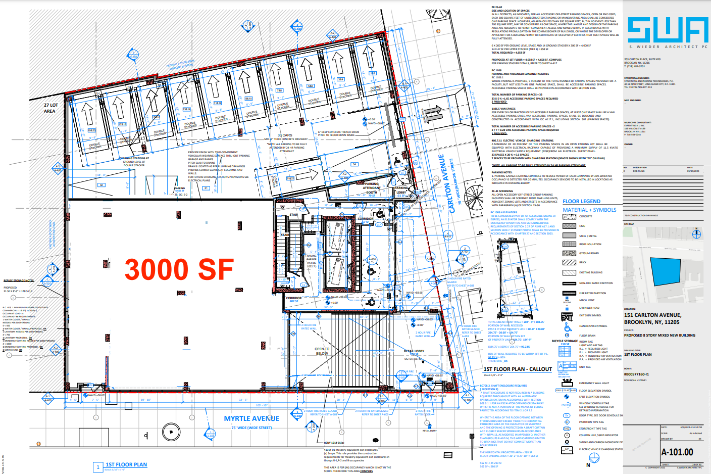 340 Myrtle Ave, Brooklyn, NY for lease Site Plan- Image 1 of 1