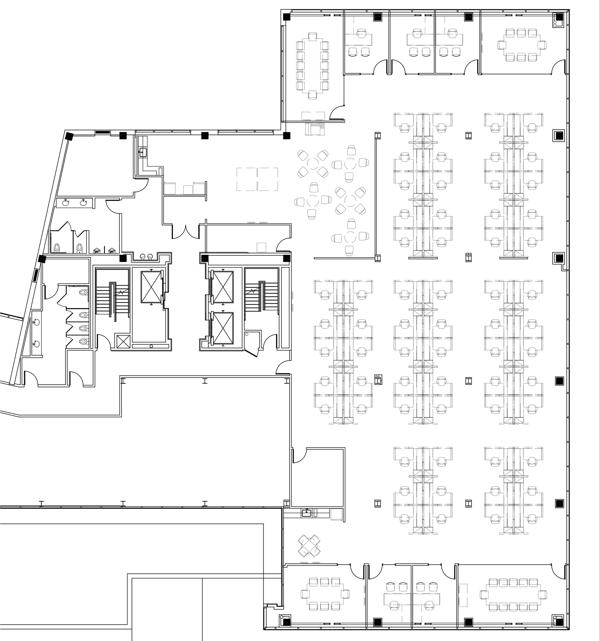 2100 Travis St, Houston, TX for lease Floor Plan- Image 1 of 7