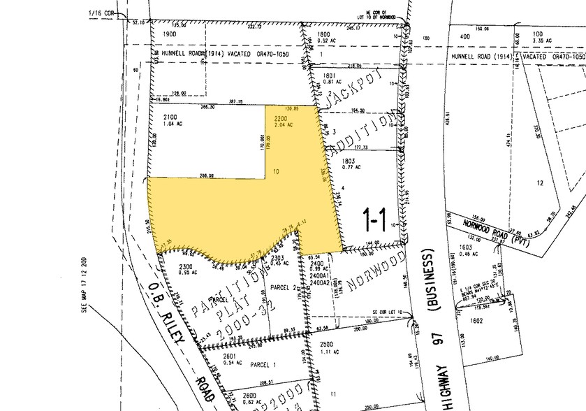 62968 O B Riley Rd, Bend, OR for lease - Plat Map - Image 3 of 5