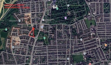 Springvale Ter, Middlesbrough, RCC - AERIAL  map view