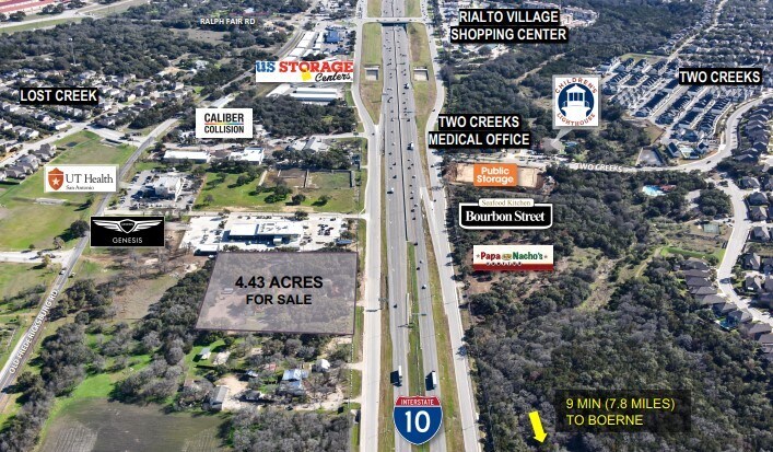 25840 Interstate 10 W, Boerne, TX for sale Aerial- Image 1 of 6