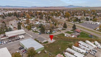 195 Elm St, Blackfoot, ID - AERIAL map view - Image1