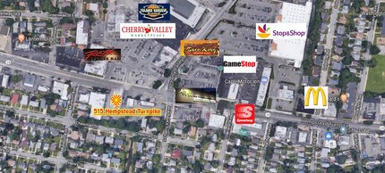 515 Hempstead Tpke, West Hempstead, NY - AERIAL  map view