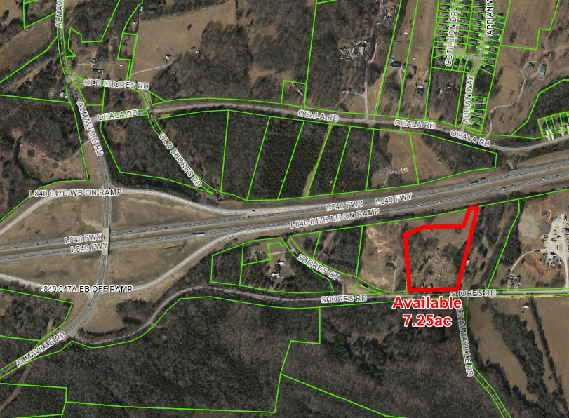 6902 Shores Rd, Murfreesboro, TN for sale Aerial- Image 1 of 3