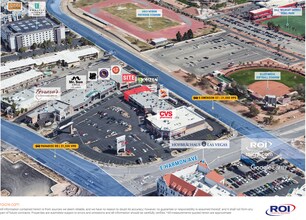 4480 Paradise Rd, Las Vegas, NV - AERIAL map view