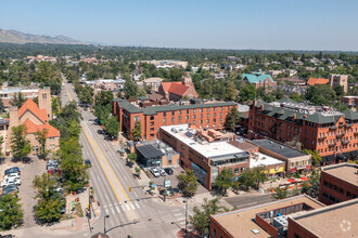 1215 Spruce St, Boulder, CO - aerial  map view