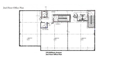 378-380 Millburn Ave, Millburn, NJ for lease Floor Plan- Image 1 of 1