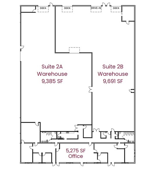 26101 Miles Rd, Warrensville Heights, OH for lease - Floor Plan - Image 3 of 3