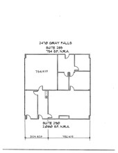 2470 Gray Falls Dr, Houston, TX for lease Floor Plan- Image 1 of 1